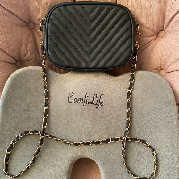 Vegan Leather Crossbody (NWOT) - Picture 2 of 13